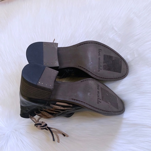 Five Worlds By Cordani Salazar Western Booties - Picture 8 of 8